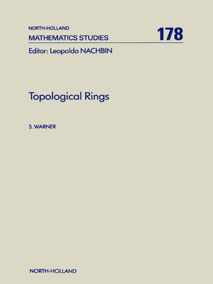 cover image of Topological Rings